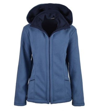 Gruby polar z kapturem bluza polarowa polar 3XL