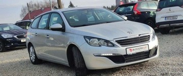 Peugeot 308 II 2014 Peugeot 308 1.6 HDI 120 kM Klima Nawigacja Temp LED Bluetooth Serwis GWARA, zdjęcie 10