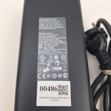 ОРИГИНАЛЬНЫЙ БЛОК ПИТАНИЯ ДЛЯ XBOX 360 SLIM E 100% ОРИГИНАЛ + КОМПЛЕКТ КАБЕЛЕЙ