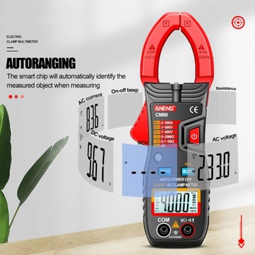 ANENG CM80 Токоизмерительные клещи Мультиметр с клещами