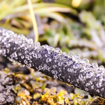 КАПЕЛЬНЫЙ ШЛАНГ ДЛЯ ПОДМЕТАНИЯ И ПОЛИВАНИЯ САДОВЫЙ 15м для мульчирования нетканых материалов