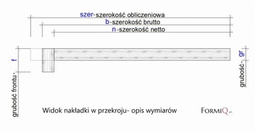 Выберите облегченные кленовые накладки 1100x320/300x20/40