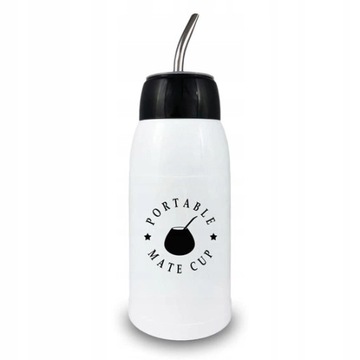 YERBOMOS MATERMO BIAŁY LOGO BOMBILLA 500ml