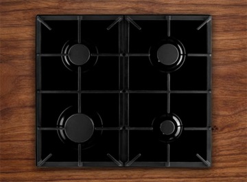 Газовая варочная панель AMICA PGCIN922QPFTB GLASS 89см