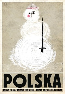 Открытка Кая Нова Гута Пацанув Пенины Пила Подгале Школа польского плаката