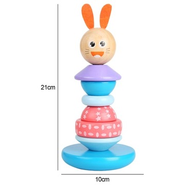 Набор укладчиков с красочной деревянной головкой