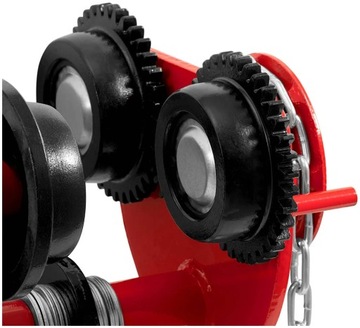 Wózek suwnicowy belkowy ręczny podwieszany z łańcuchem 60-110 mm 3000 kg