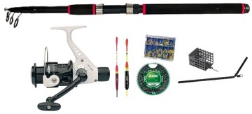 Wędka Teleskopowa 2,7 m Kołowrotek Jaxon Spławik