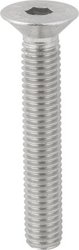 ŚRUBA Z ŁBEM STOŻKOWYM M4X40MM A2 NIERDZEWNA 15szt