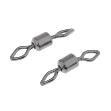 100 sztuk, wędkarski obrotowy krętlik solidny 10 #