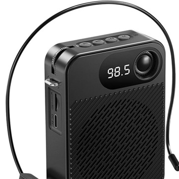 Портативный голосовой усилитель Voice Black Wireless