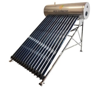 KOLEKTOR SŁONECZNY CIŚNIENIOWY NIERDZEWNY ZESTAW HEAT PIPE 240L