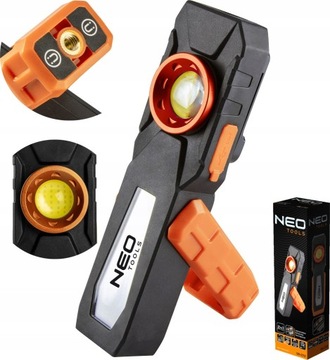 СВЕТИЛЬНИК NEO ДЛЯ МАСТЕРСКОЙ LED COB USB 2в1 500лм 99-072