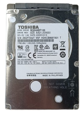 DYSK TWARDY HDD TOSHIBA 1TB 2,5