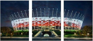 3x OBRAZ NA ŚCIANĘ STADION NARODOWY 30x40