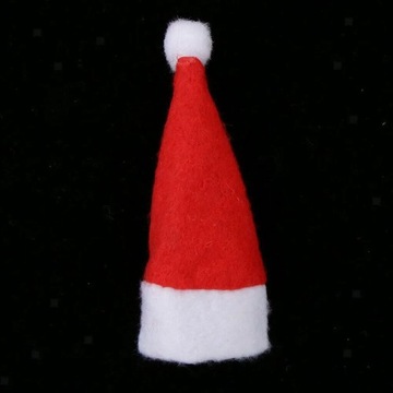 50/100pack Christmas Candy Toping Hat с Lollipop Mini Christmas Hat Hat