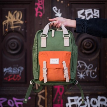 Походный рюкзак Himawari Double Autumn S - для самолета Bottle green