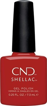 CND SHELLAC Lakier Hybrydowy Devil Red Karmazynowy