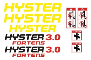 NAKLEJKI NAKLEJKA WÓZEK WIDŁOWY HYSTER FORTENS 3.0