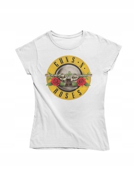 KOSZULKA DAMSKA T-SHIRT GUNS N ROSES KONCERT ONA