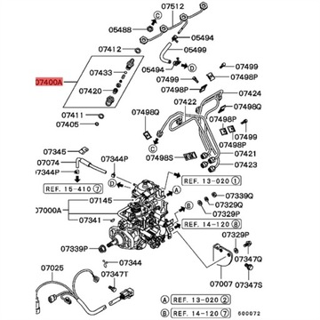 DO DIESEL MD103301 MITSUBISHI L200 L300 86-13 P