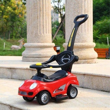 ПОЕЗДКА НА ПУШЕР-ХОДОКЕ 3в1 АВТОМОБИЛЬ БОЛЬШОЙ АВТОМОБИЛЬ СВЕТОДИОДНЫЙ АВТОМОБИЛЬ СО ЗВУКОМ