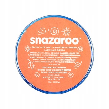 Snazaroo Farba do ciała 18 ml: Apricot