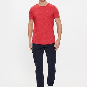 Tommy Jeans koszulka t-shirt męski czerwony DM0DM09586-XNL M