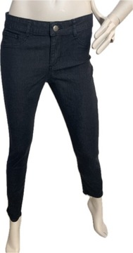 TEZENIS by CALZEDONIA Legginsy spodnie jeans S - 36 CZARNE