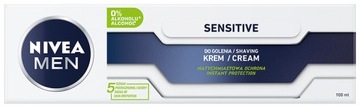 NIVEA MEN Крем для бритья Sensitive 2 x 100 мл