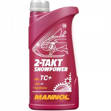 MANNOL 7201 2-Takt Snowpower OLEJ SYNTETYCZNY 1L