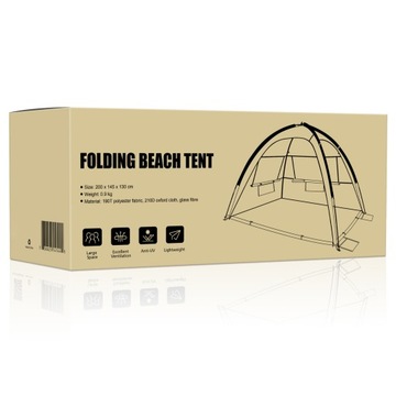 СКЛАДНАЯ ПЛЯЖНАЯ ПАЛАТКА ПОРТАТИВНЫЕ ПАЛАТКИ ОТ СОЛНЦА