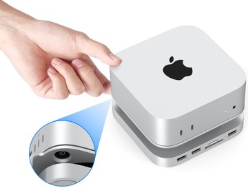 MC60H M.2 NVMe SATA Hub Док-станция Mac Mini M4 10 Гбит/с HDMI 4K USB C