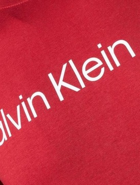Calvin Klein Jeans t-shirt J30J322344 XA0 bordowy XXXL