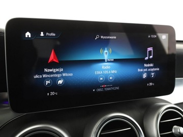 Mercedes GLC C253 SUV Plug-In 2.0 300e 320KM 2022 Mercedes GLC 300 PHEV 4x4 skóra full LED panorama, zdjęcie 22