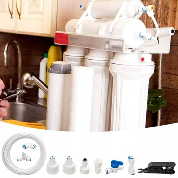 15-метровый водяной шланг, универсальное соединение 1/4 дюйма для фильтров для воды