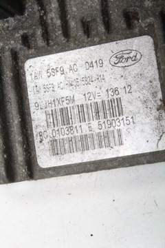 51903151 JEDNOTKA MOTORU 1.2 51 2011 FORD KA (RU8)