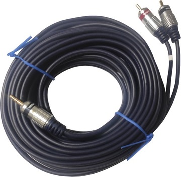 КАБЕЛЬ AUX JACK 3,5 — 2x RCA CINCH 2,5 VITALCO