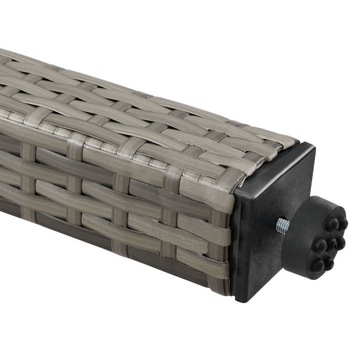 906 Комплект садовой мебели из ротанга, 8 СТУЛЬЕВ