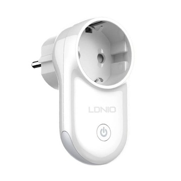 LDNIO INTELIGENTNE GNIAZDKO SMART WI-FI 2.4 GHZ Z FUNKCJĄ LAMPKI NOCNEJ LED