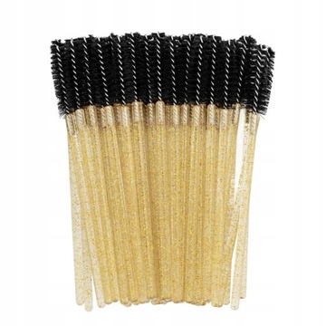 Универсальная кисточка для макияжа ресниц и бровей, 50 шт. Одноразовые зубные щетки