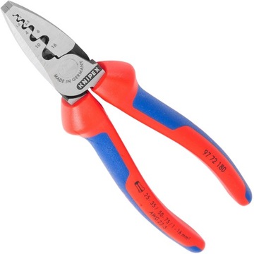 Knipex Szczypce Do Zaciskania Tulejek 180 mm