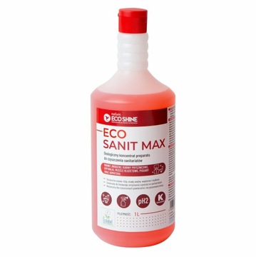 Ekologiczny płyn do odkamieniania czyszczenia MYCIA ŁAZIENKI Eco Shine 1L