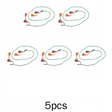 5x Szklane Koraliki Strand Okularowe Okulary