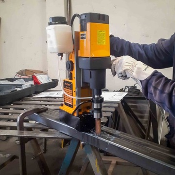 Магнитная дрель 1800 Вт MT3, резьбонарезной станок диаметром 80 мм