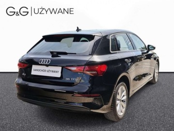 Audi A3 8Y Sportback 1.5 35 TFSI 150KM 2023 Audi A3 Sportback kamera cofania, automatyczna klima, tempomat, ogrzewanie, zdjęcie 4