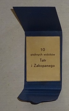 TATRY I ZAKOPANE - LEPORELLO - SKŁADANKA - UNIKAT