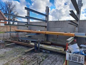 Консольная стойка из двутавров