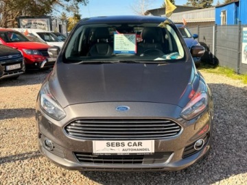 Ford S-Max II Van 2.0 TDCi 180KM 2016 Ford S-Max 4x4 Bogata opcja Panorama 2.0 Diesel 180KM, zdjęcie 4