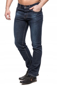 SPODNIE MĘSKIE VANKEL JEANS - 626 - 108CM L30